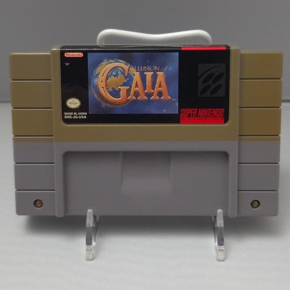 Illusion of Gaia - Super Nintendo (SNES) - Complete in Box (CIB) W/ Map - Tested